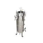 single bag filter housing
