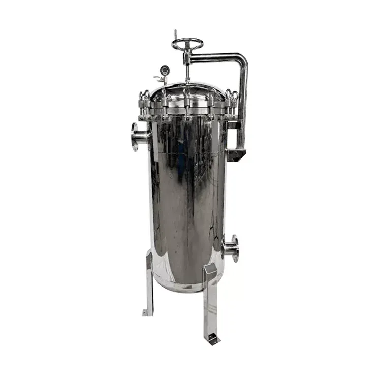 stainless steel multi-bag filter housings